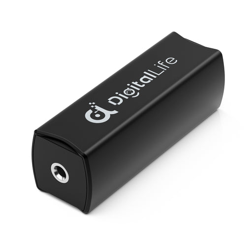 DigitalLife Ground Loop Noise Isolator - 3.5mm TRS Hum Eliminator (GLI-35A)