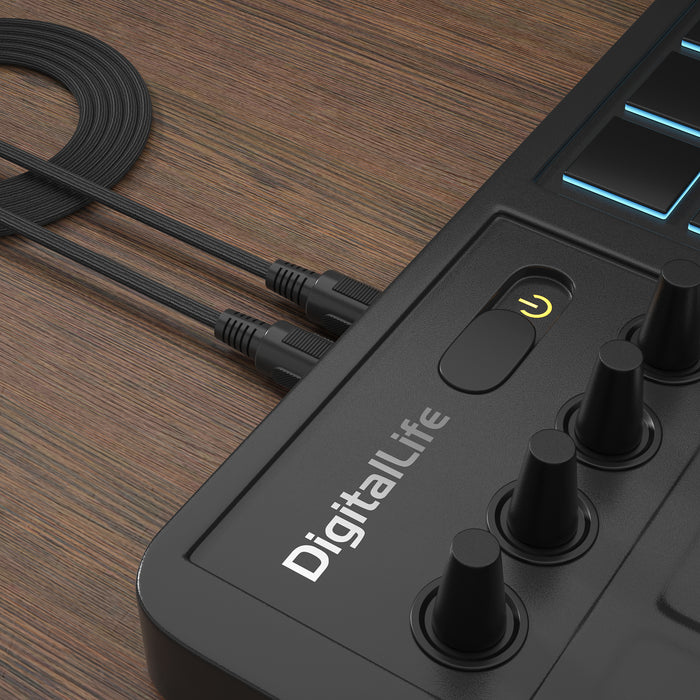 DigitalLife MIDI-A01 | USB MIDI Interface with Indicators