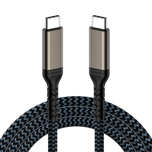DigitalLife UC10G60-100 USB C Cable 10Gbps - 1m/3.3ft USB 3.1 Type-C Cable - 60W (3A) Power Delivery Charging - Charge & Sync