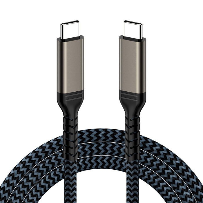 DigitalLife UC10G60-100 USB-C-Kabel 10 Gbit/s – 1 m USB 3.1 Typ-C-Kabel – 60 W (3 A) Power Delivery-Laden – Laden & Synchronisieren