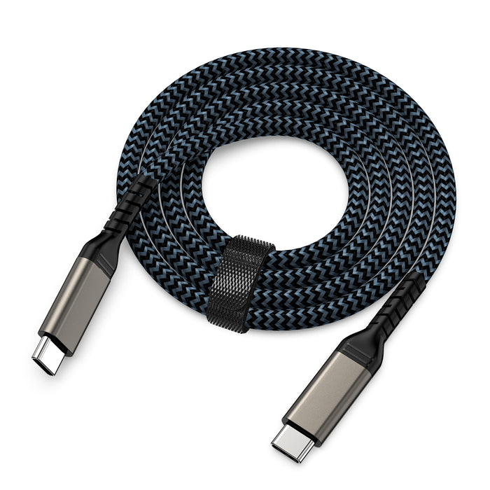 DigitalLife UC10G60-100 USB-C-Kabel 10 Gbit/s – 1 m USB 3.1 Typ-C-Kabel – 60 W (3 A) Power Delivery-Laden – Laden & Synchronisieren