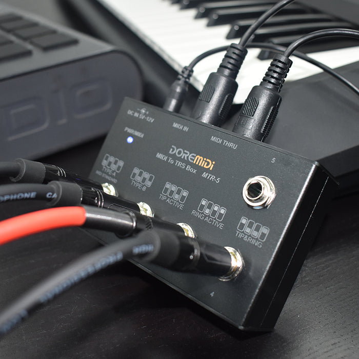 DigitalLife MIDI auf 6,35 mm TRS Thru Box