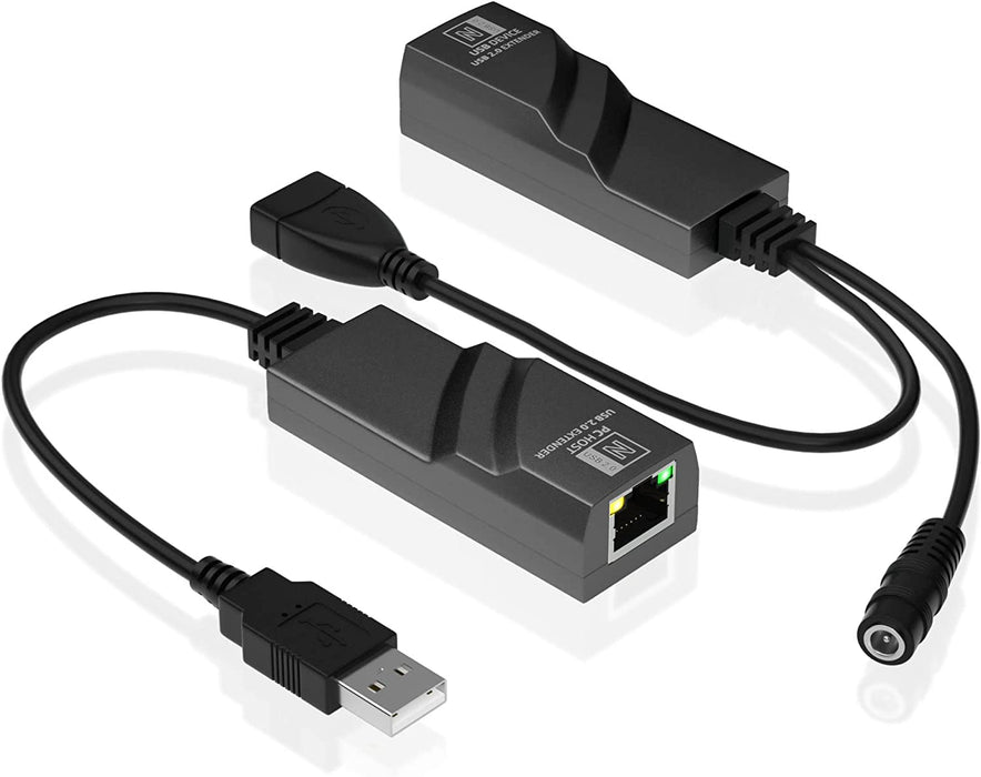 DigitalLife MIDI-EXT100 1-Port MIDI-USB Extender über CAT5/6, kompatibel mit Windows 11 / macOS Ventura 13.2.1