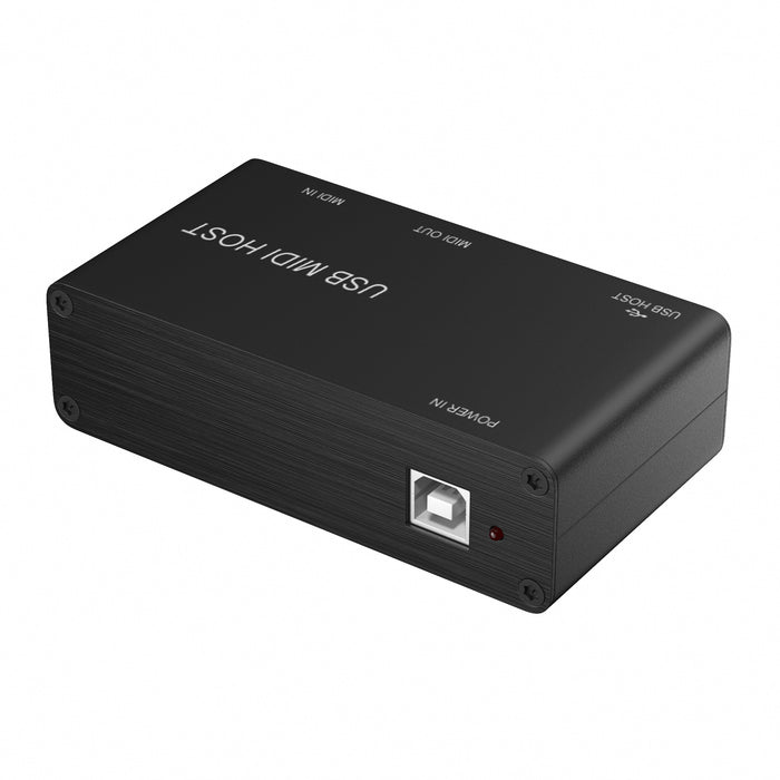 DigitalLife UMH-10 USB-MIDI Host Box – 5-PIN DIN, Metall